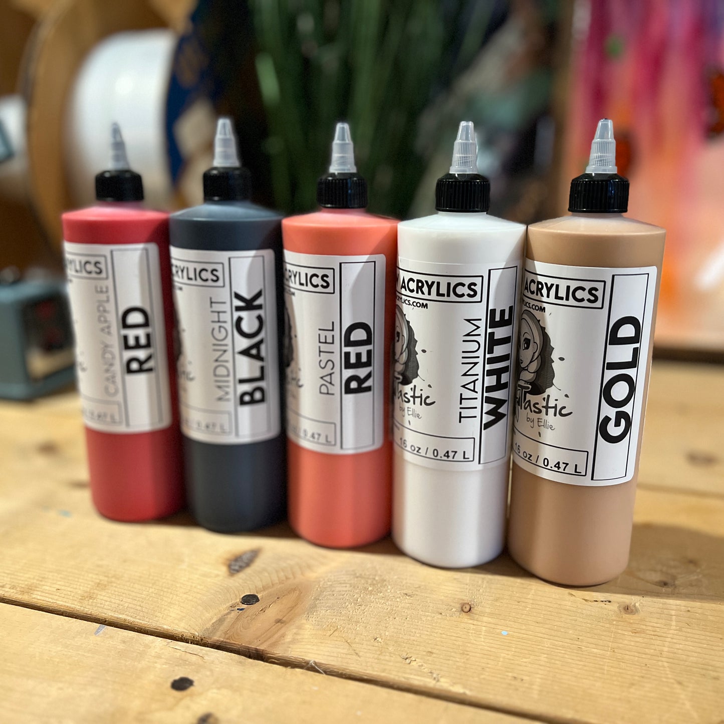 HI-FLOW ACRYLICS | ELLIE'S PICK 5 PACKS (5x16oz)
