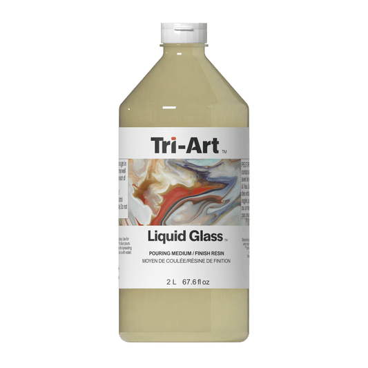 Liquid Glass Pouring Medium and Finishing Resin: 2L