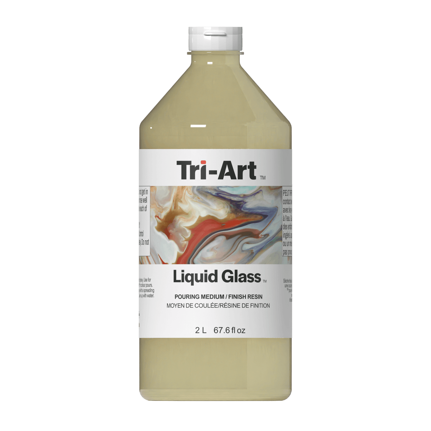 Liquid Glass Pouring Medium and Finishing Resin: 1000mL
