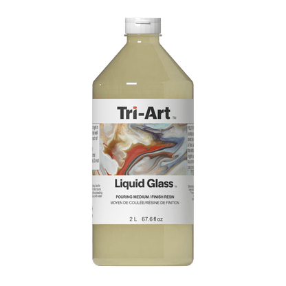 Liquid Glass Pouring Medium and Finishing Resin: 1000mL