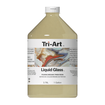 Liquid Glass Pouring Medium and Finishing Resin: 1000mL