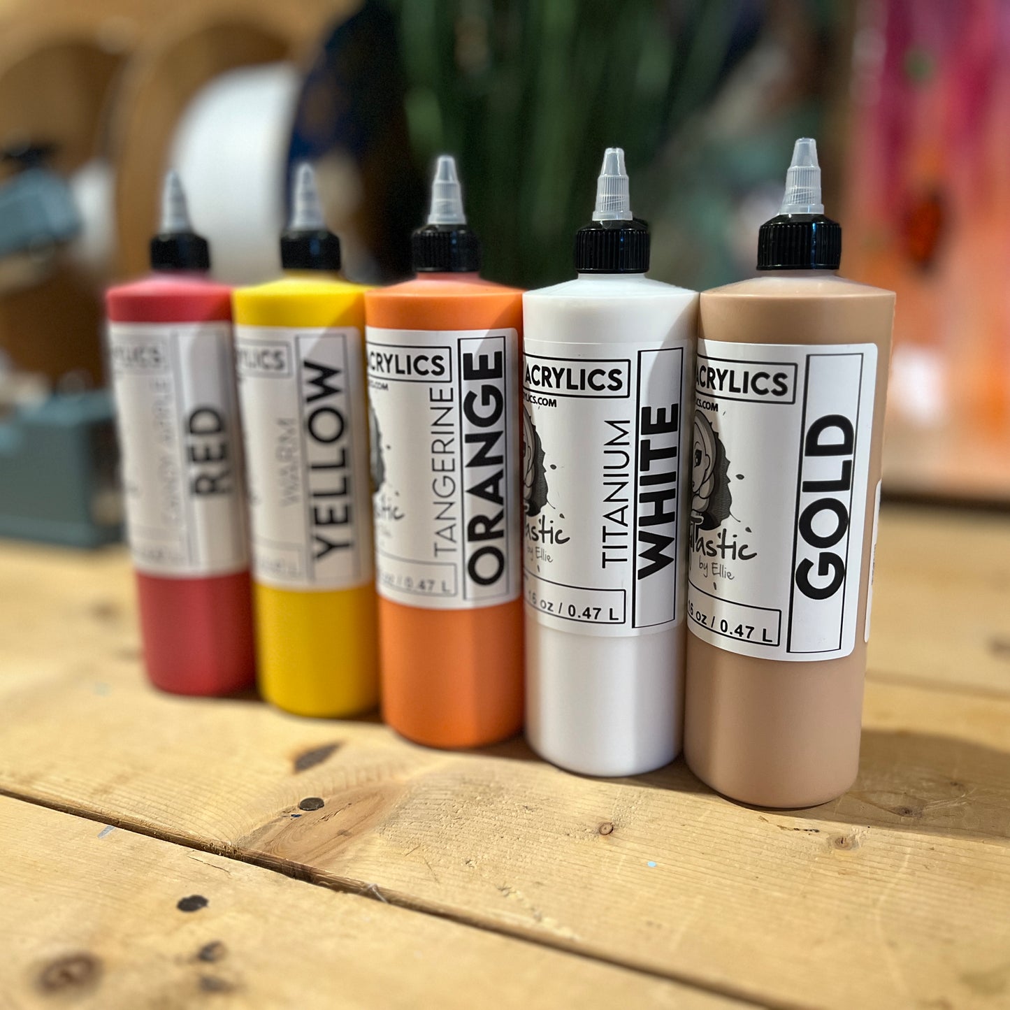 HI-FLOW ACRYLICS | ELLIE'S PICK 5 PACKS (5x16oz)