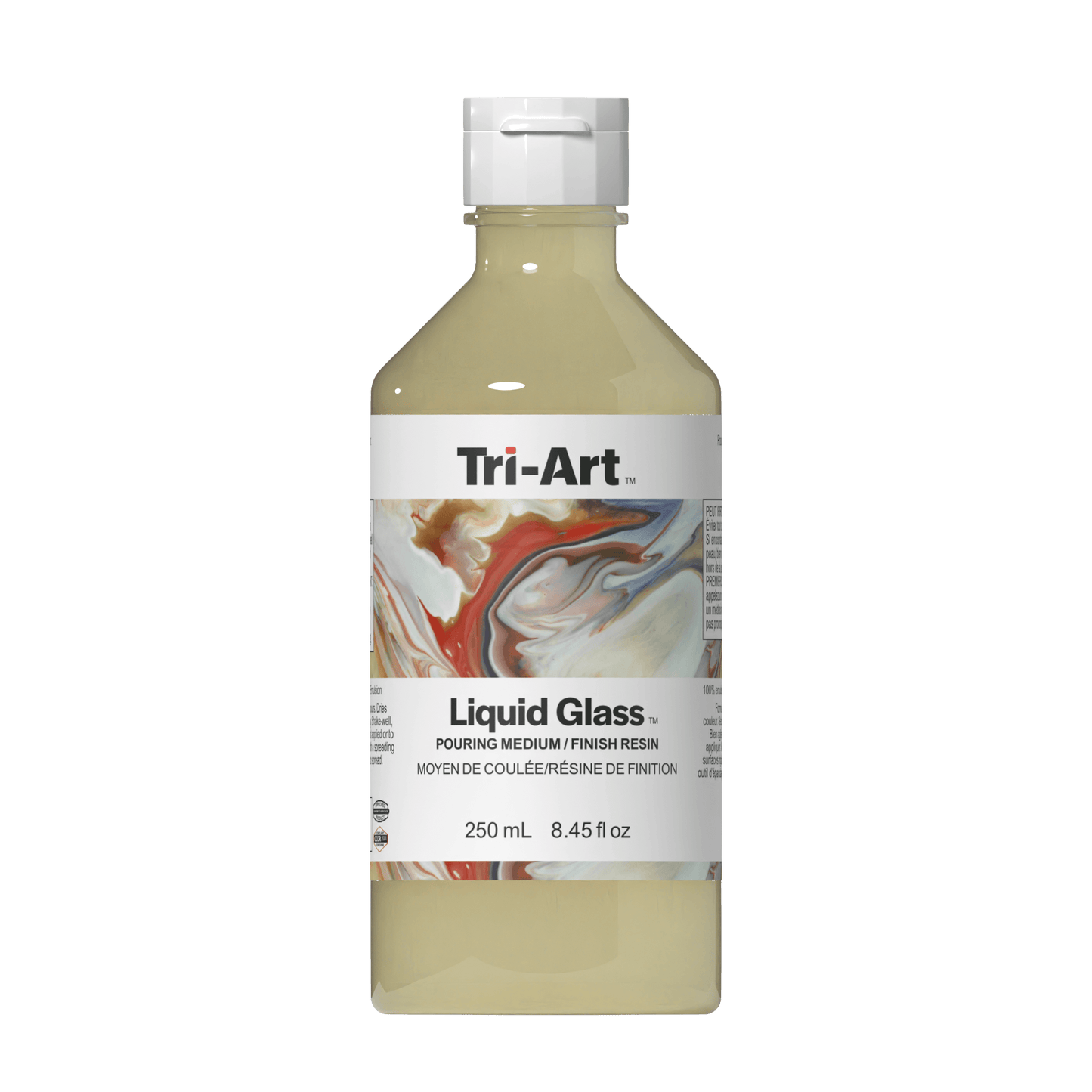 Liquid Glass Pouring Medium and Finishing Resin: 500mL