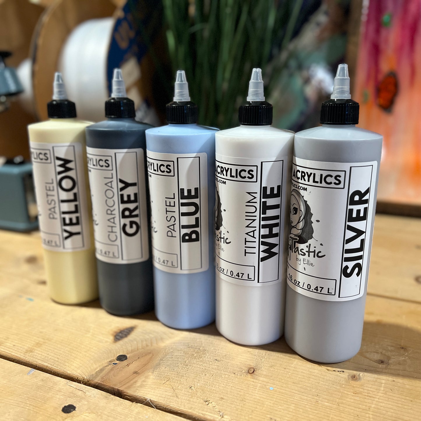 HI-FLOW ACRYLICS | ELLIE'S PICK 5 PACKS (5x16oz)