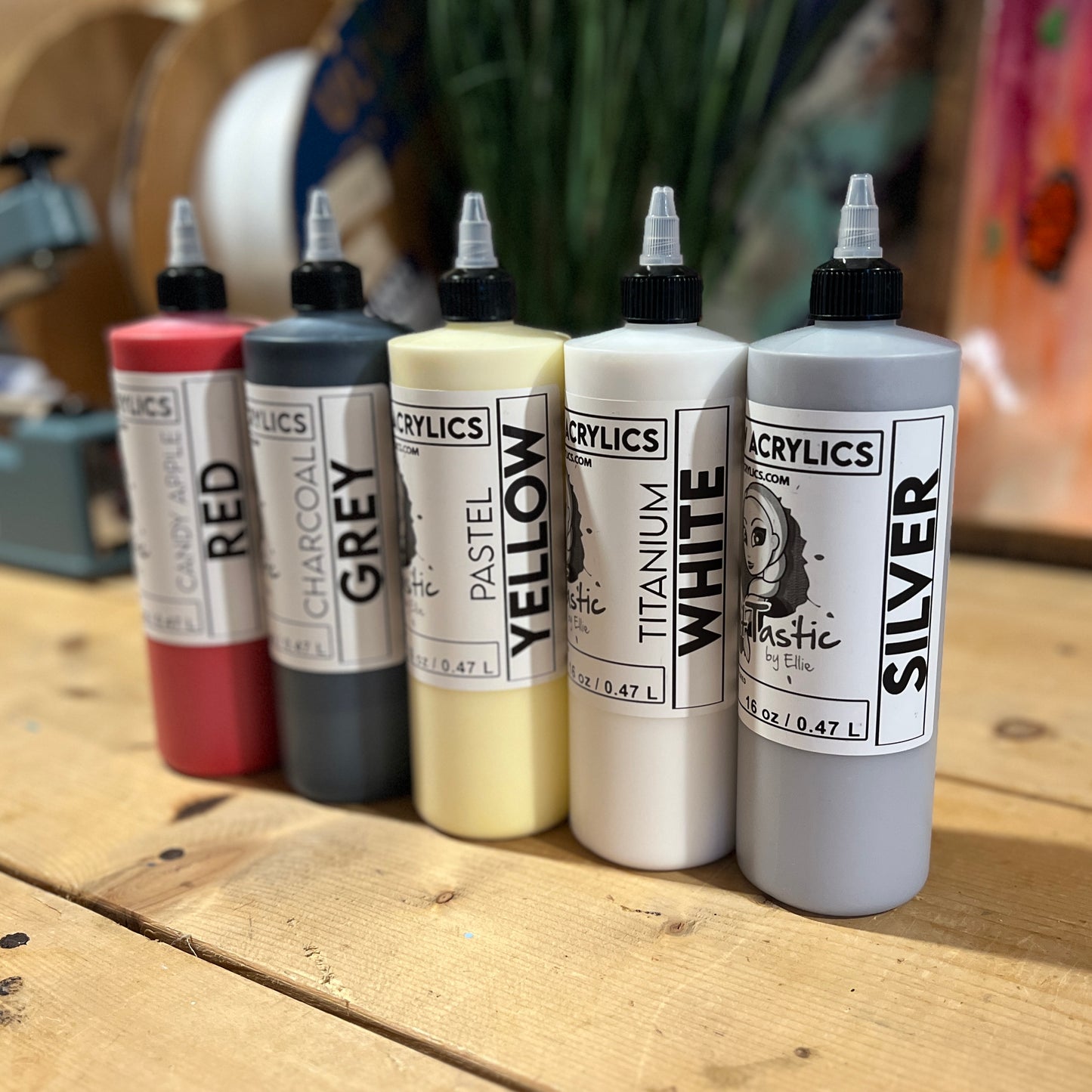 HI-FLOW ACRYLICS | ELLIE'S PICK 5 PACKS (5x16oz)