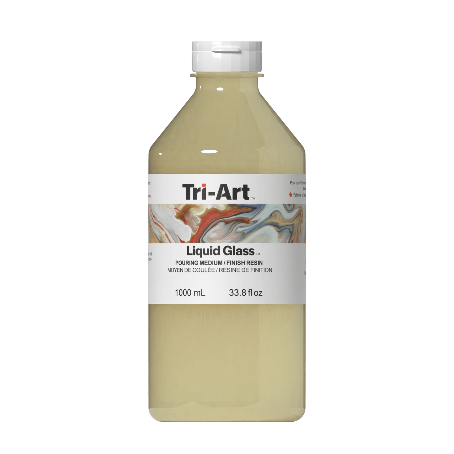 Liquid Glass Pouring Medium and Finishing Resin: 1000mL
