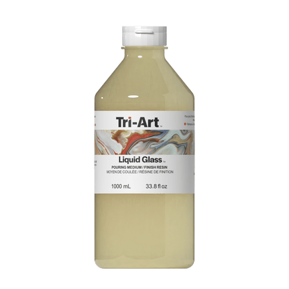 Liquid Glass Pouring Medium and Finishing Resin: 1000mL