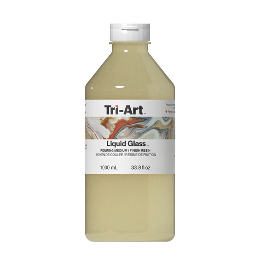 Liquid Glass Pouring Medium and Finishing Resin: 1000mL