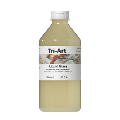 Liquid Glass Pouring Medium and Finishing Resin: 500mL
